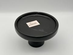 Siyah Mermer Ayaklı Sunumluk