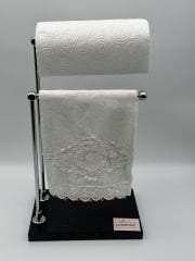 Siyah-Gümüş Mermer Havluluk