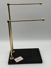 Siyah-Gold Mermer Havluluk