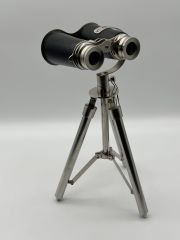 Siyah Tripot Gümüş Ayaklı Dürbün