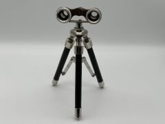 Gümüş Tripot Siyah Ayaklı Dürbün
