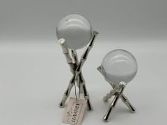 Gümüş Bambu Ayaklı 2'li Küre