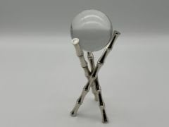 Gümüş Bambu Ayaklı 2'li Küre