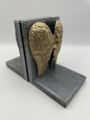 Melek Kanatlı Kitap Tutucu