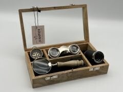 Kutulu Büyüteç-Dürbün-Teleskop Seti