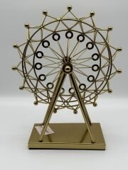 Gold Dönme Dolap Dekoratif Obje