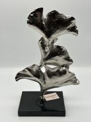 Gümüş Yaprak Döküm Obje