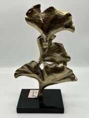Gold Yaprak Döküm Obje