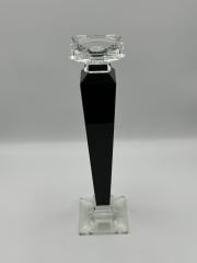 Siyah Küçük Cam Şamdan