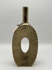 Gold 2'li İnce Ağızlı Döküm Vazo