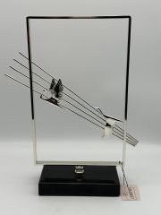 Gümüş Turna Kuş Obje