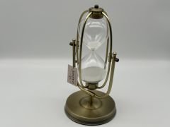 Gold Büyük Oval Kum Saati