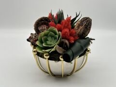 Çiçekli Küçük Ahtapot Kase