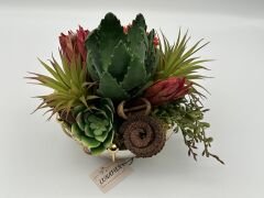 Çiçekli Büyük Ahtapot Kase