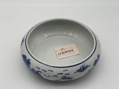 Mavi Seramik Desenli Kase