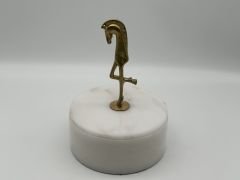 Truva Atlı Kapaklı Mermer Kutu