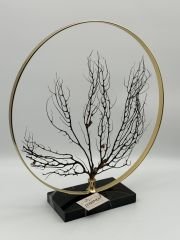 Altın Doğal Mercanlı Obje