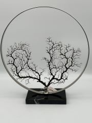 Gümüş Doğal Mercanlı Obje