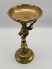 Gold Metal Geyikli 2'li Mumluk