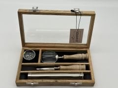 Kutulu Büyüteç-Pusula-Teleskop Seti