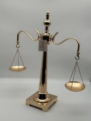 Rose Metal Terazi Obje