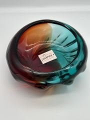 RENKLİ CAM DEKORATİF KASE