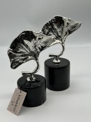 GÜMÜŞ 2'Lİ YAPRAK OBJE