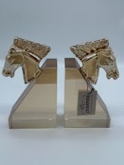 AMBER KRİSTAL ATLI KİTAP TUTUCU