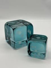 TURKUAZ 2'Lİ KRİSTAL ZAR