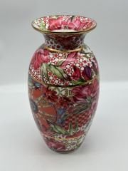 LİLYUM DESENLİ BOĞUMLU VAZO