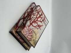 KIRMIZI-MERCAN KALIN KİTAP KUTU