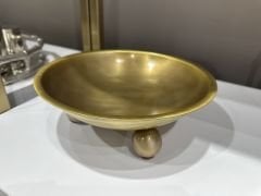 MAT GOLD TOP AYAKLI KASE