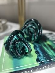 SİYAH-TURKUAZ 2'Lİ DÜĞÜM OBJE