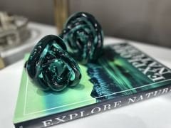 SİYAH-TURKUAZ 2'Lİ DÜĞÜM OBJE